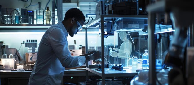 Ingeniero con IA en el Laboratorio de Alta Tecnología AIG60