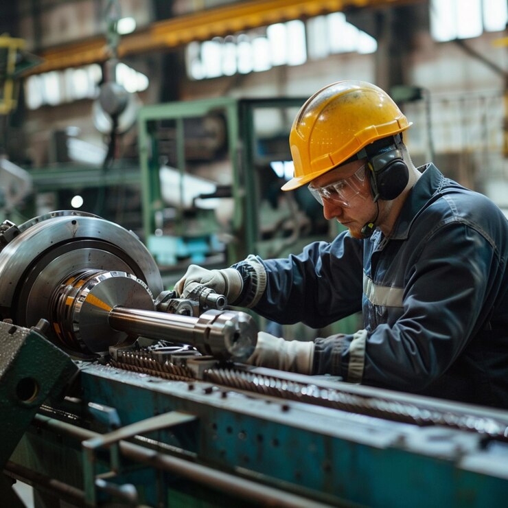 Ingeniero mecánico de cualificación completa para el mantenimiento y la formación en la industria