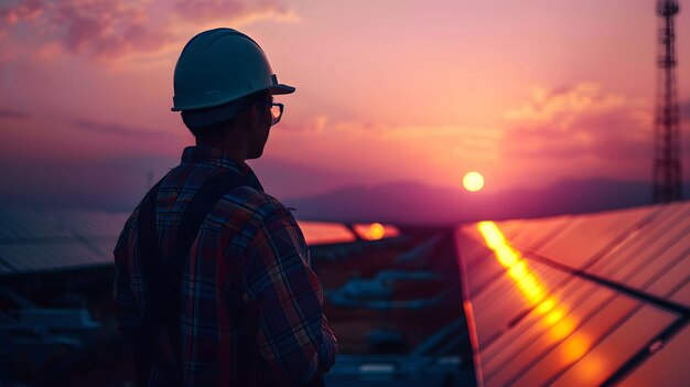 Ingeniero que supervisa el lanzamiento de satélites ojos en el cosmos