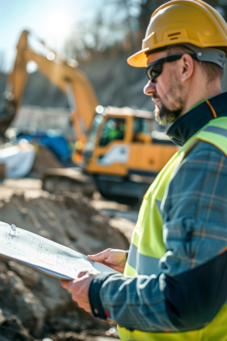 Foto ingenieros en el sitio ia generativa
