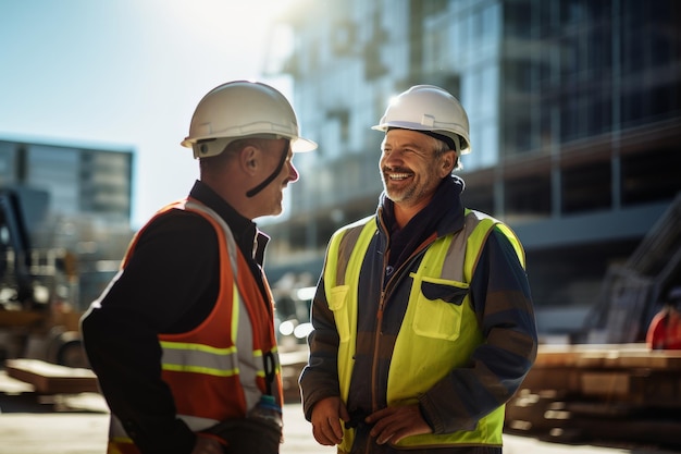 Ingenieur Teamarbeit im Bauwesen