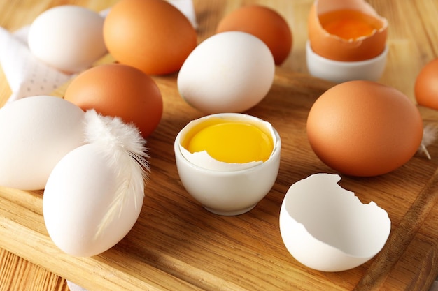 Ingrediente principal para cozinhar ovos de pratos diferentes