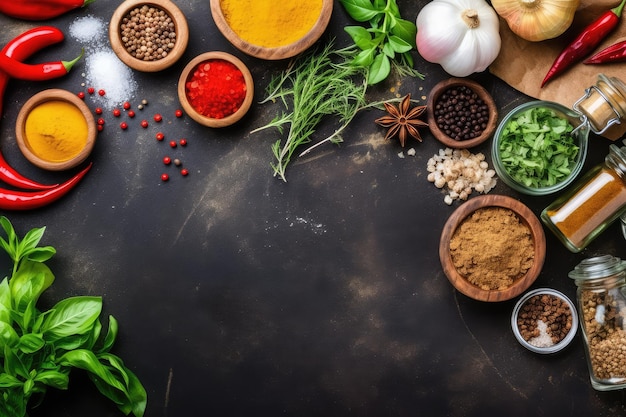 ingredientes alimentares para cozinha profissional de fotografia de alimentos publicitários