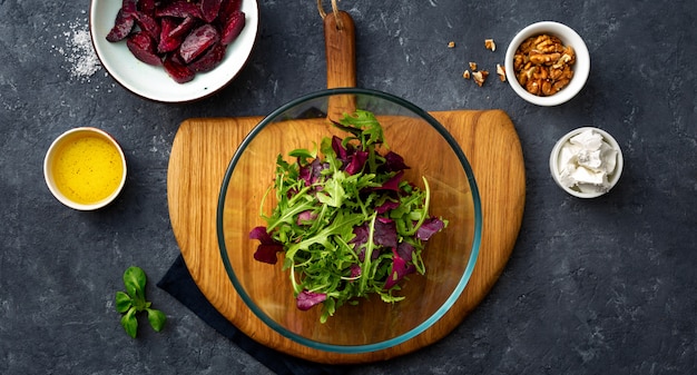 Ingredientes para ensalada