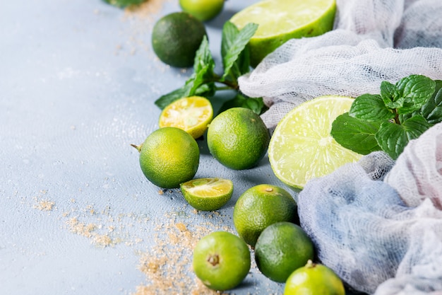 Ingredientes para mojito