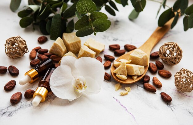 Ingredientes naturales para el spa