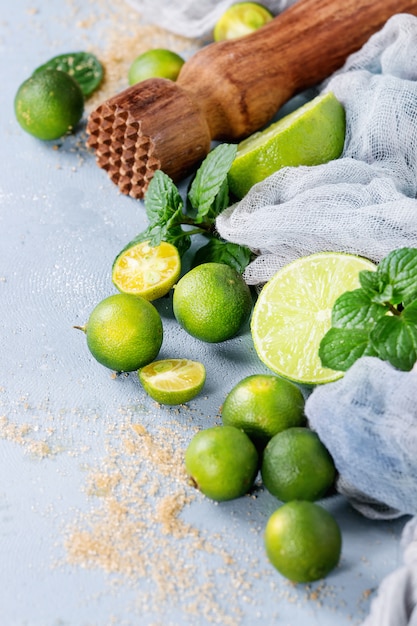 Ingredientes para mojito