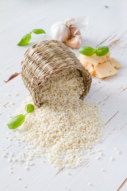 Ingredientes de risotto