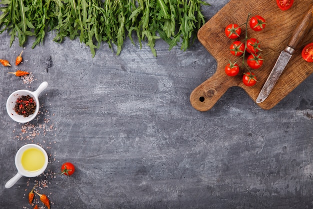 Ingredientes vegetarianos orgânicos