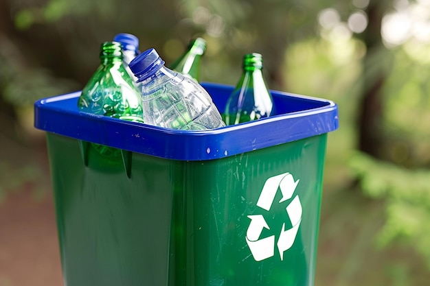 Foto iniciativas comunitárias de reciclagem envolvidas em mudanças ambientais