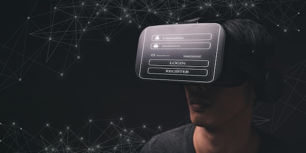 Inicie sesión o regístrese Inicie sesión en el sistema con el sistema de protección de seguridad del metaverso del mundo digital en línea