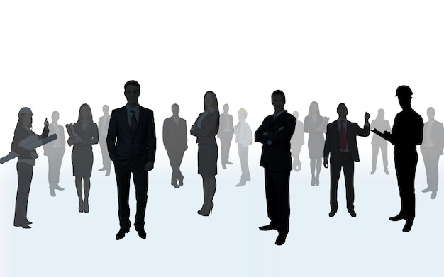 Inicio nuevo plan de negocios Estrategia Trabajo en equipo concepto