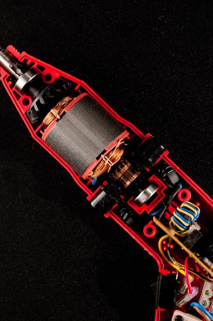 Inicio Tecnología Concepto roto desmontado interior del taladro