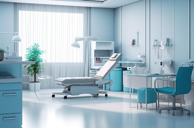 Innenarchitektur eines Krankenhauses