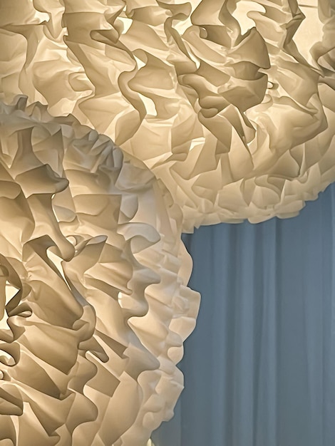 Innenarchitektur und Beleuchtungsdekor elegante moderne Lampe als Möbeldetail für Heimdekorationsprodukte