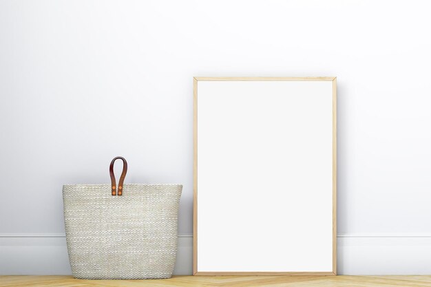 Innenausstattung aus Canvas-Modellen im Boho-Stil