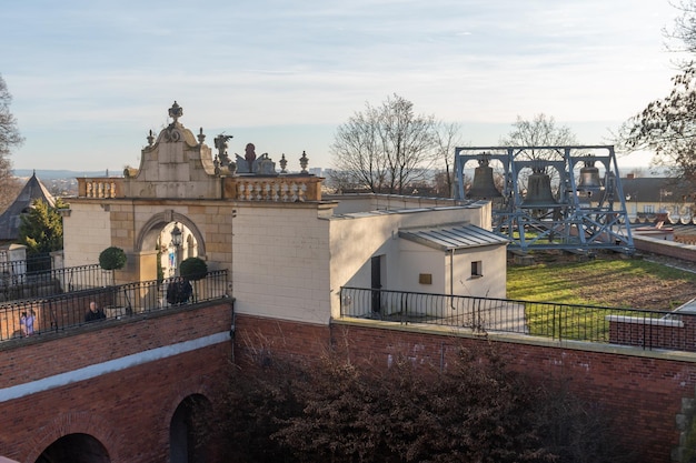 Innenhof Das Kloster Jasna Gora in Czestochowa Stadt Polen