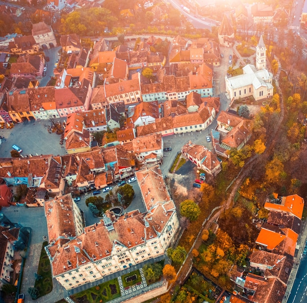 Innenhof der Zitadelle von Sighisoara