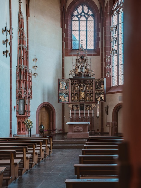 Foto innenraum der kirche