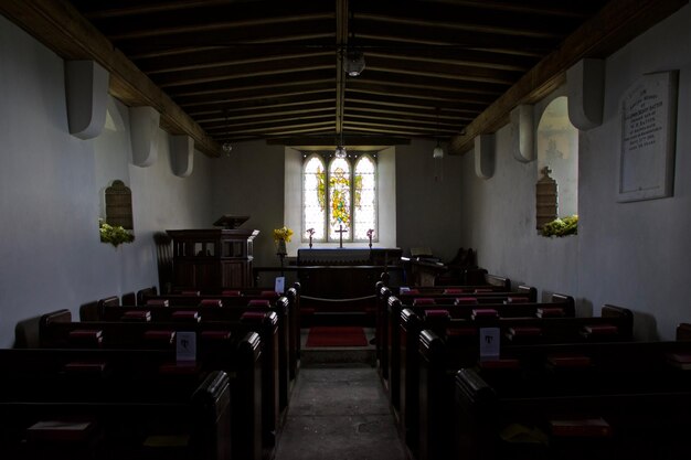 Foto innenraum der kirche