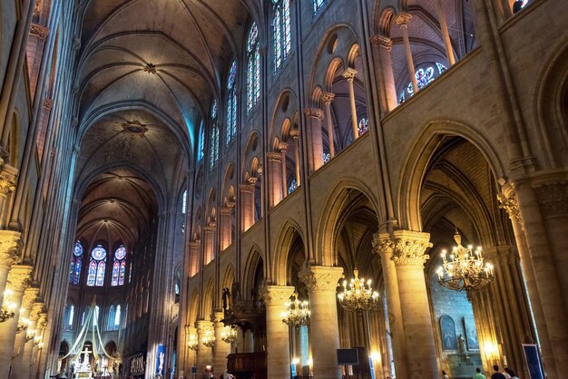 Innenraum der Notre Dame de Paris