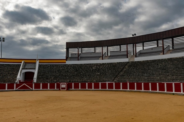 Innenraum der Plaza de Toros de Santona de Cantabria Spanien