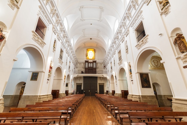 Innenraum von San Ildefonso Church oder von Jesuitenkirche (Iglesia de San Idelfonso), Toledo, Spanien.