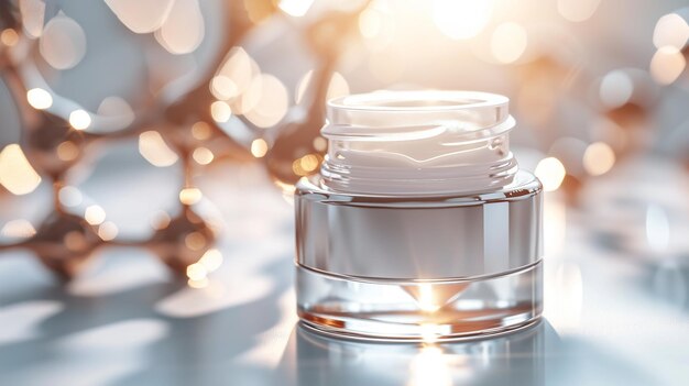 Innovación en el cuidado de la piel Rejuvenecimiento molecular del frasco de crema