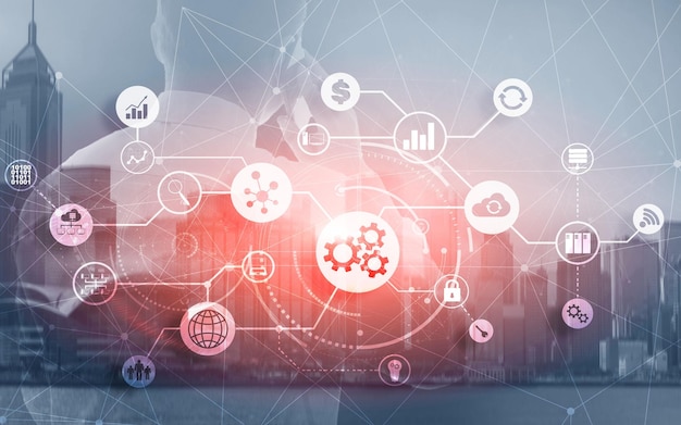 Innovación Tecnología de software de automatización Negocio de sistemas de procesos