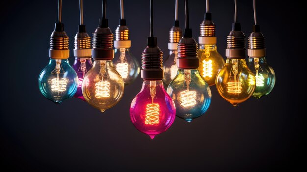 Innovationsgetriebe Glühbirne