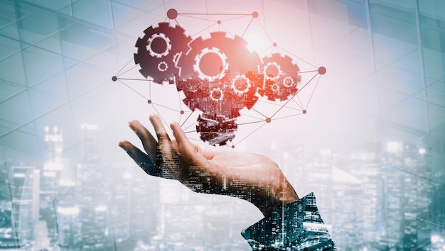 Innovationstechnologie für die Unternehmensfinanzierung Konzept uds