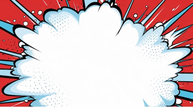 Innovative Pop Art Comic Explosion Hintergrund von Gemma Correll