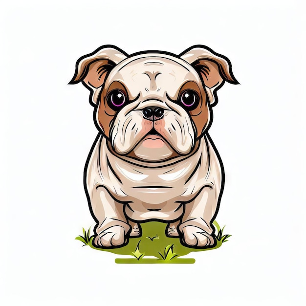 Inocent Bulldog Charm IA generativa