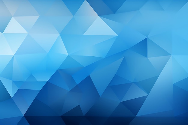 Inovação tecnológica abstrato gradiente azul forma geométrica em tecnologia de renderização 3D fundo