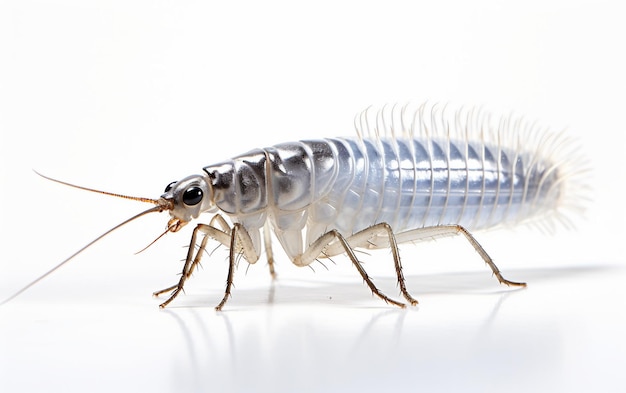 Foto insecto brillante aislado sobre un fondo transparente