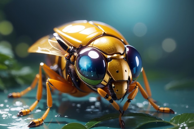 insecto macro ojo ciencia belleza en la naturaleza