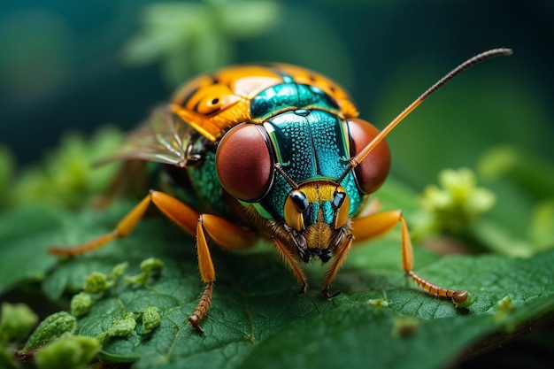 insecto macro ojo ciencia belleza en la naturaleza