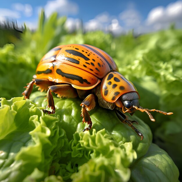 Foto el insecto