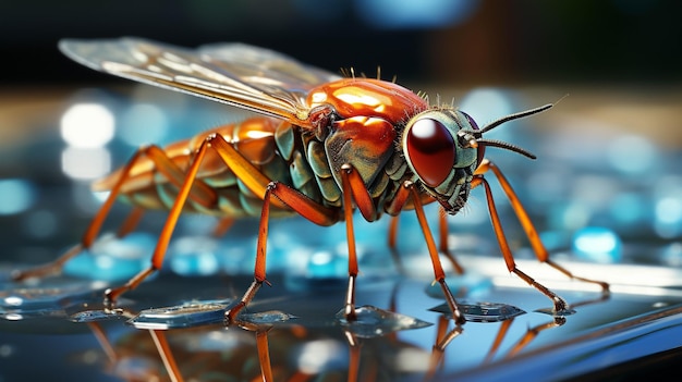 insectos Fotografía de alta definición fondo de pantalla creativo