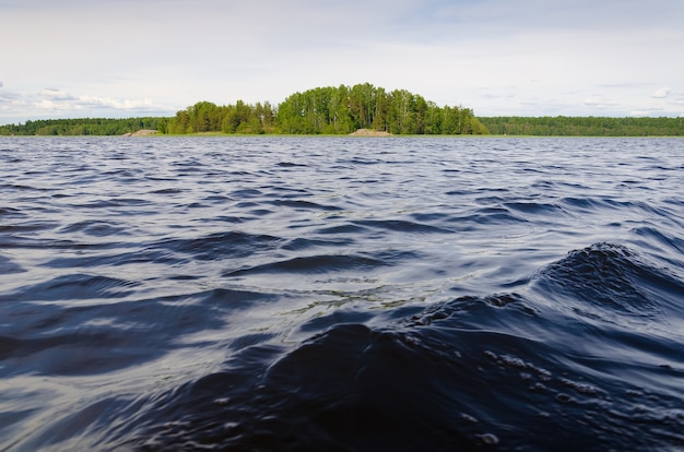 Insel im Finnischen Meerbusen