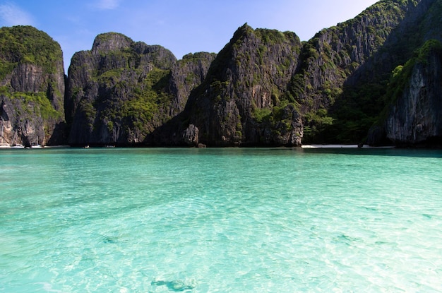 Insel und Meer in Krabi Thiland