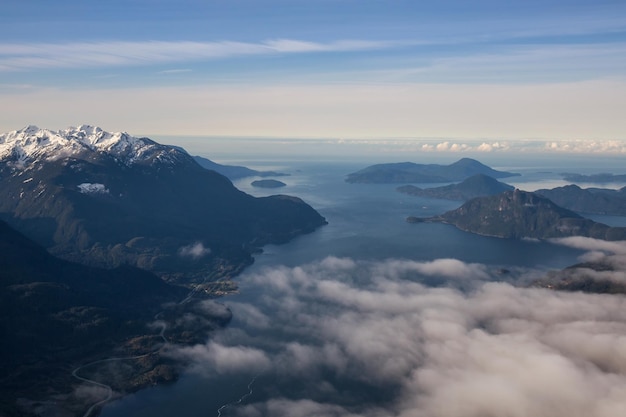 Inseln im Howe Sound nördlich von Vancouver