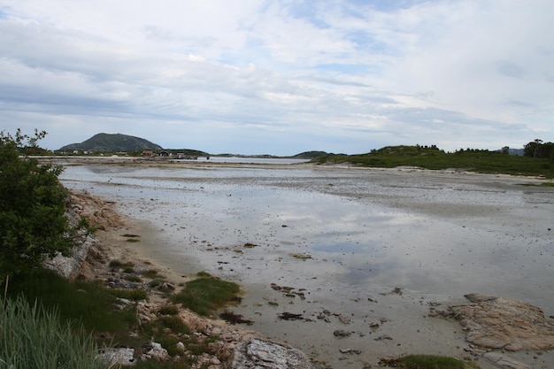 Inseln Kvaloya und Senja Norwegen