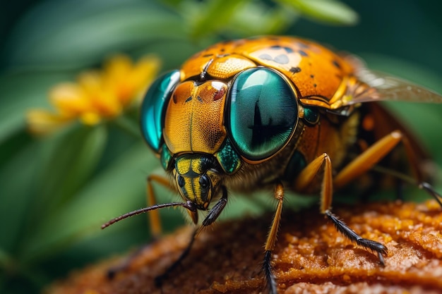 inseto macro olho ciência beleza na natureza