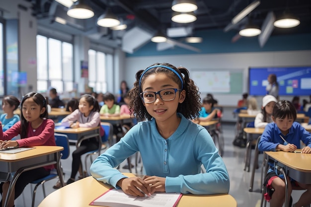 Insights futuristas de análise de aprendizagem em sala de aula para educadores e pais