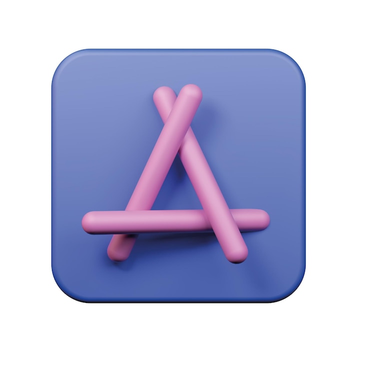 Foto insignia 3d y icono en el símbolo
