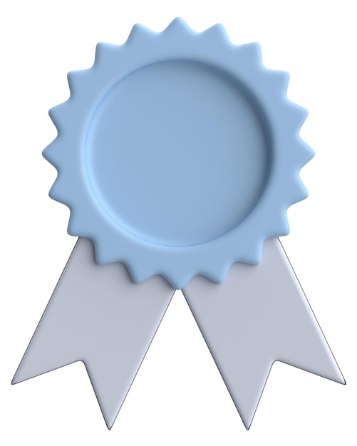 La insignia más vendida es la ilustración 3D de la insignia 3D.