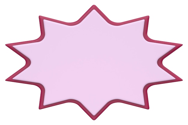 Insignia vacía Insignia 3D