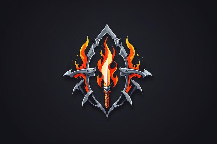 Foto inspiración para el diseño del logotipo de fire blade