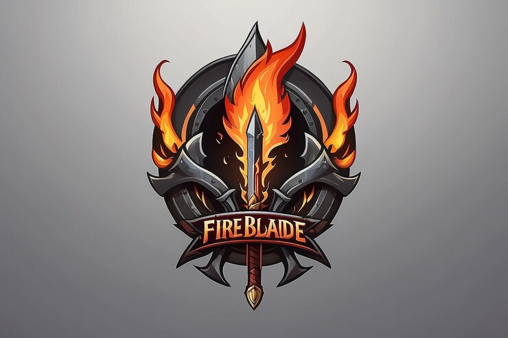 Foto inspiración para el diseño del logotipo de fire blade